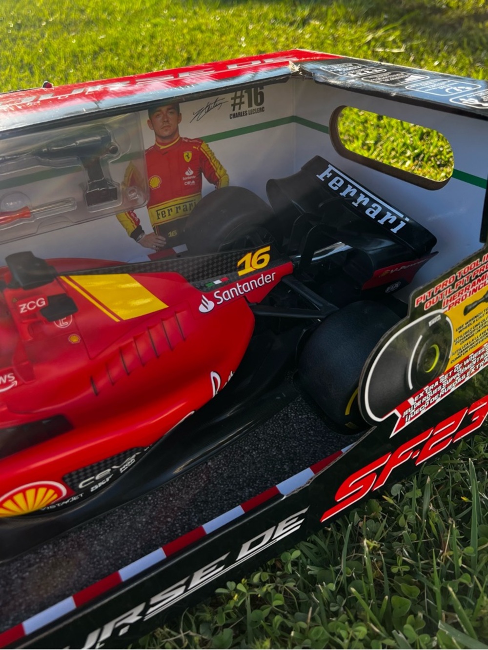 Ferrari Red RC Racing Car - Kids Remote Control Vehicle - Picture 5 of 8